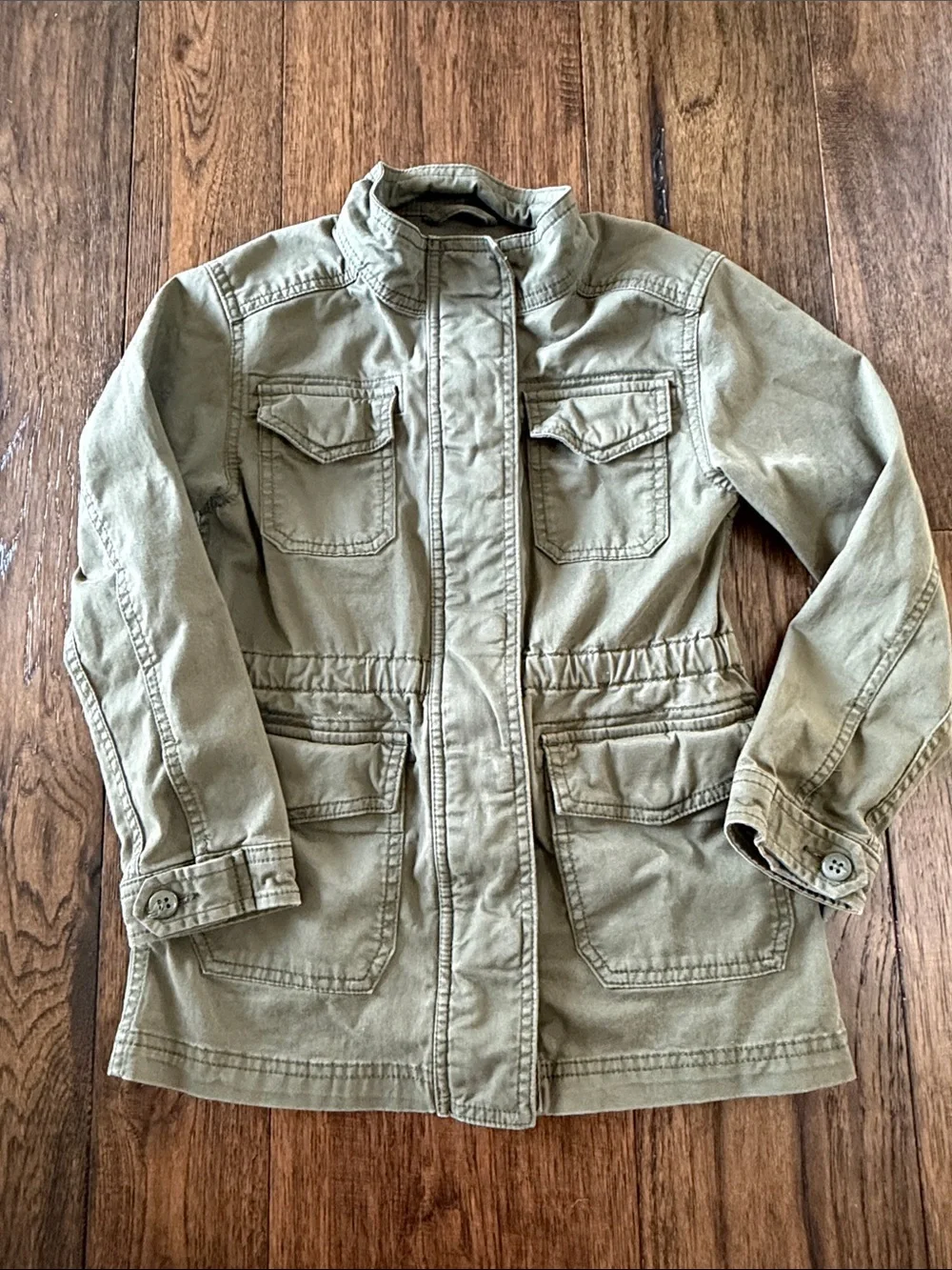 GAP Olive Green Utility Jacket for Kids